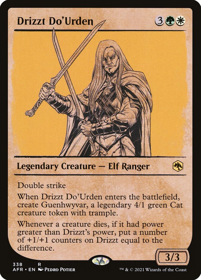 Drizzt Do'Urden - Showcase - Foil
