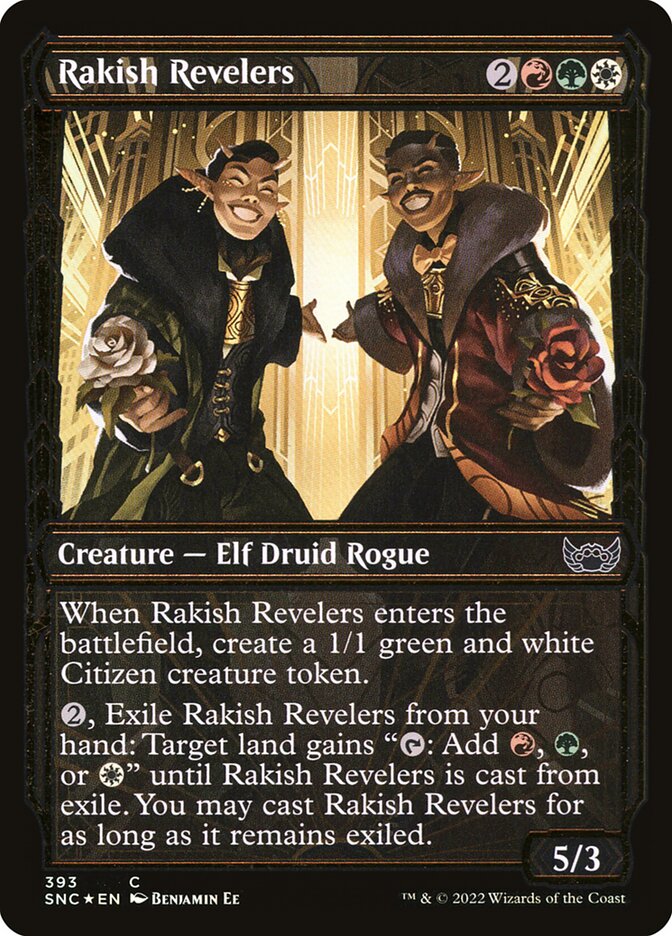 Rakish Revelers - Gilded - Foil