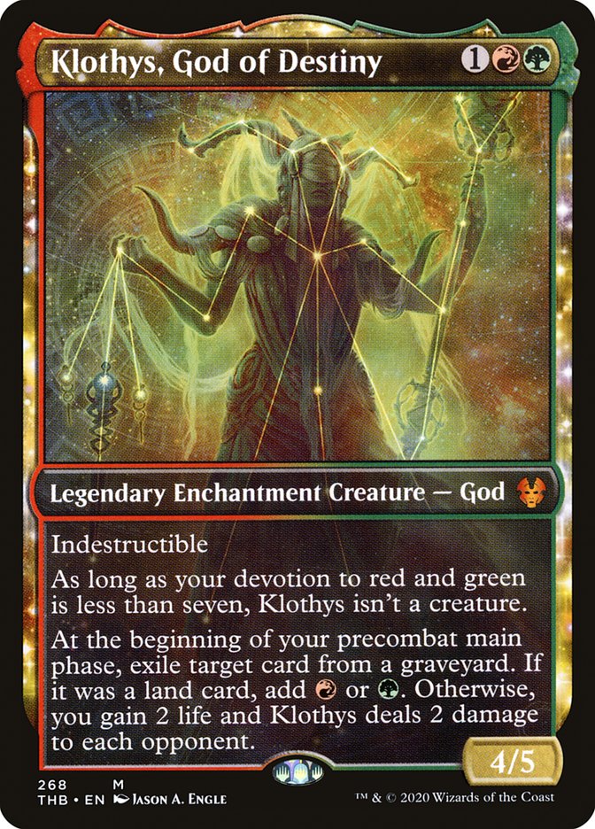 Klothys, God of Destiny - Full Art