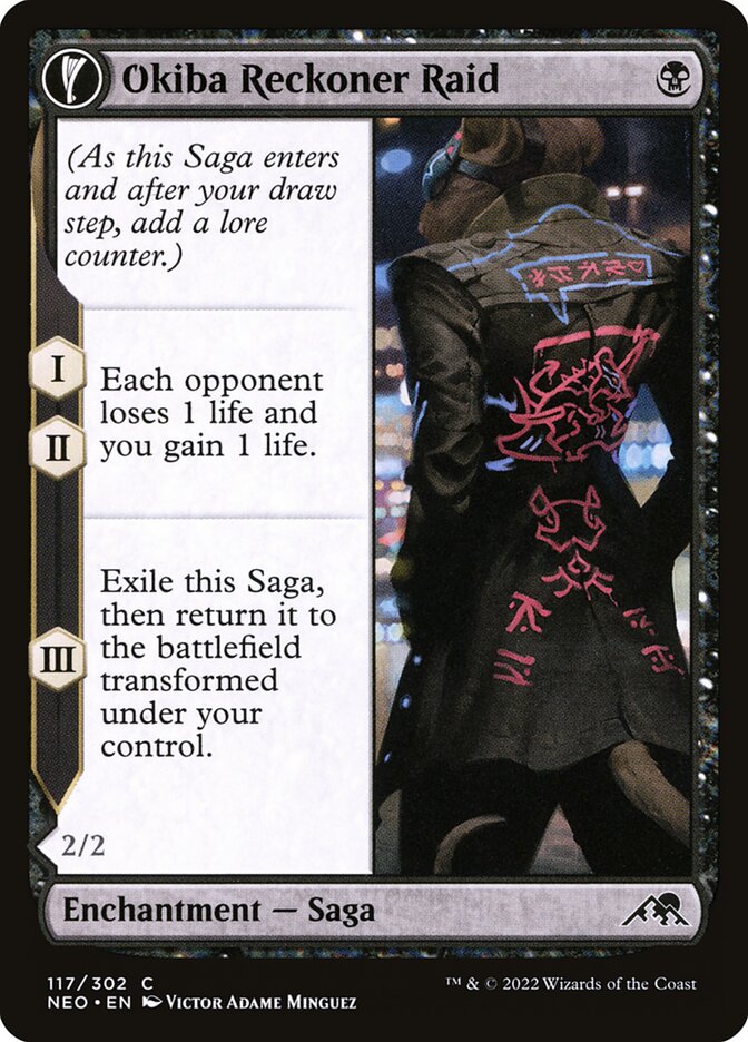 Okiba Reckoner Raid // Nezumi Road Captain - Foil
