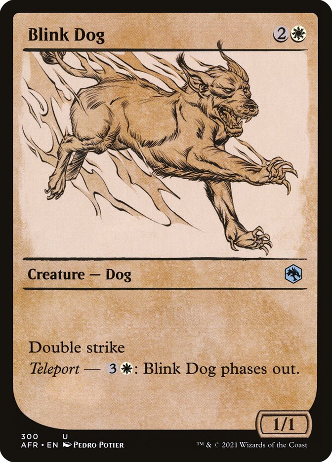 Blink Dog - Showcase - Foil