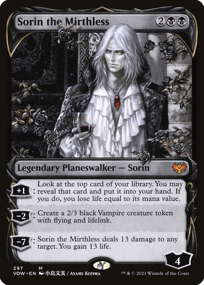 Sorin the Mirthless - Showcase - Foil