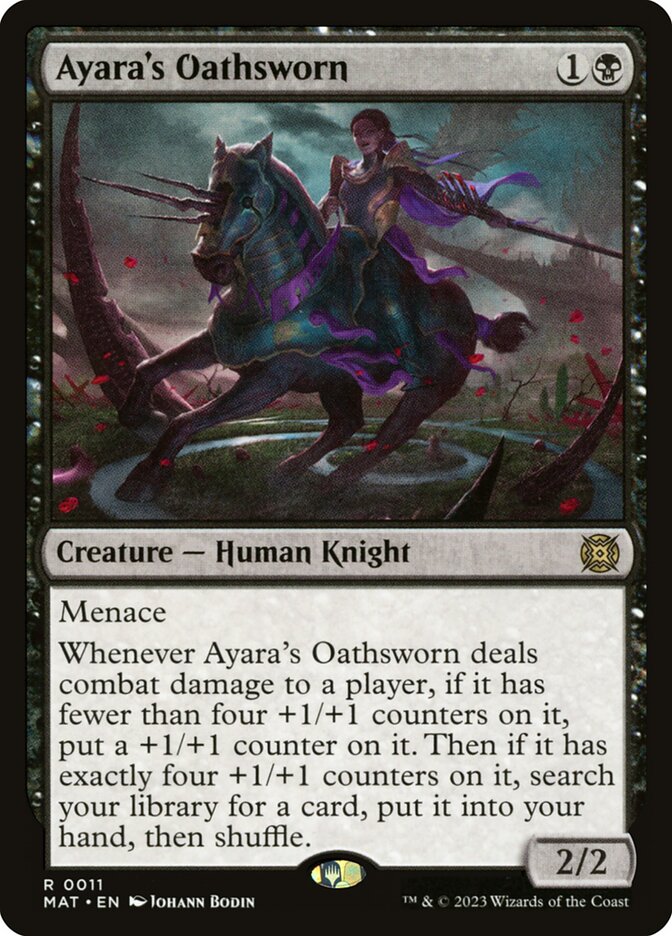Ayara's Oathsworn - Foil