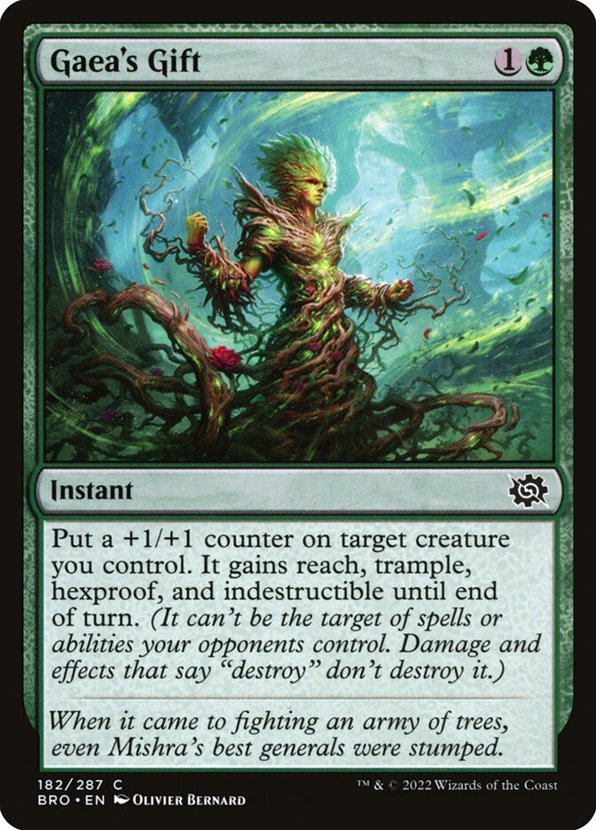 Gaea's Gift - Foil