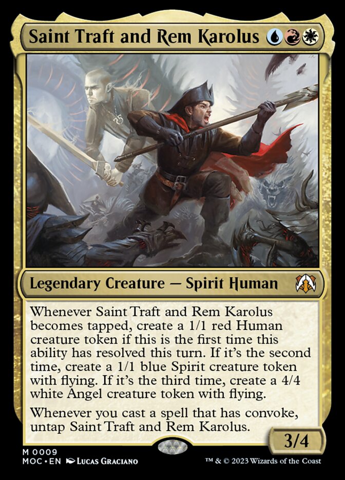 Saint Traft and Rem Karolus - Foil