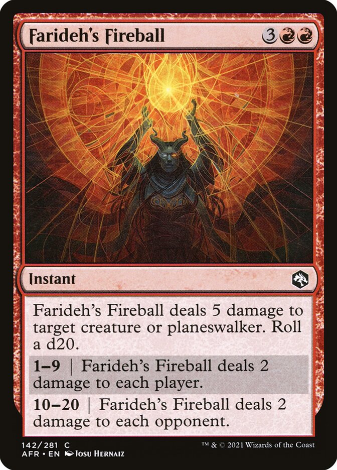 Farideh's Fireball - Foil