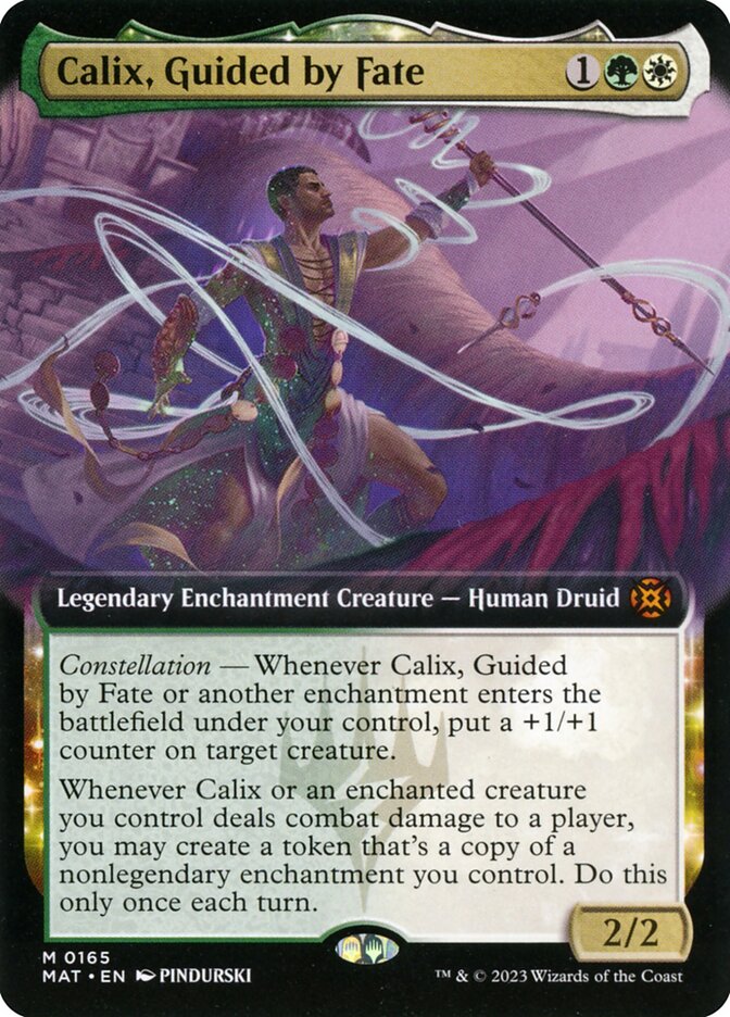 Calix, Guided by Fate - Extended Art - Foil