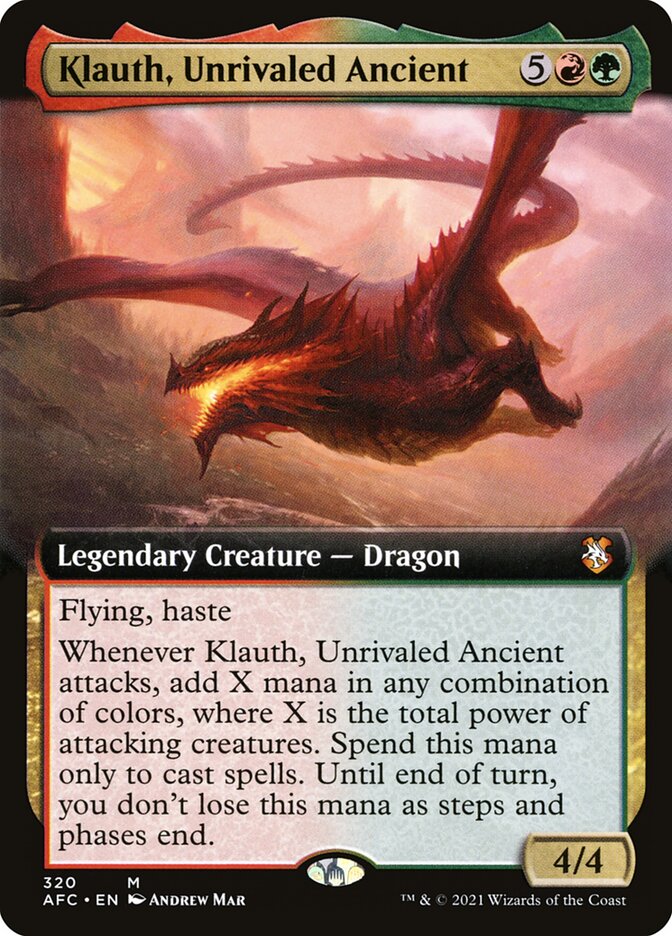 Klauth, Unrivaled Ancient - Extended Art