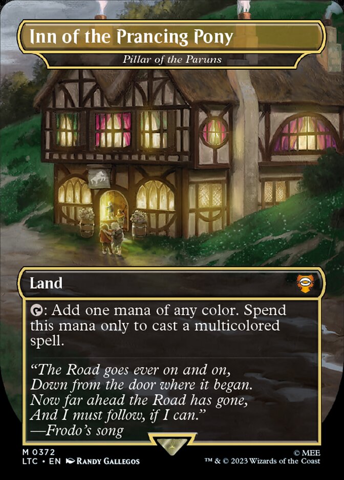 Inn of the Prancing Pony (Pillar of the Paruns) - Borderless - Foil