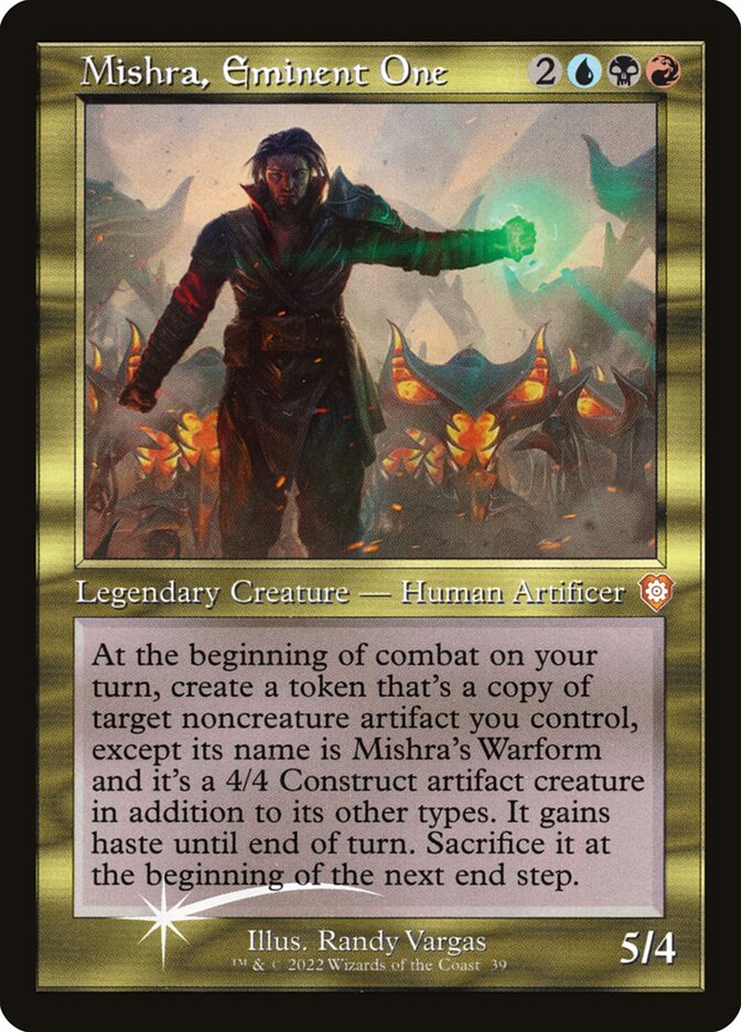 Mishra, Eminent One - Retro Frame - Foil