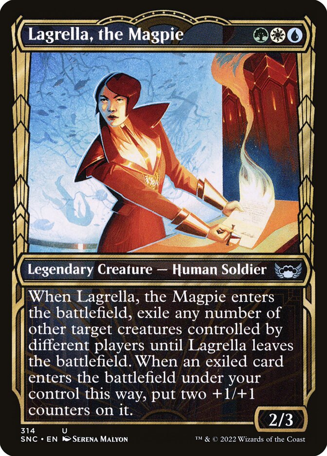 Lagrella, the Magpie - Showcase - Foil
