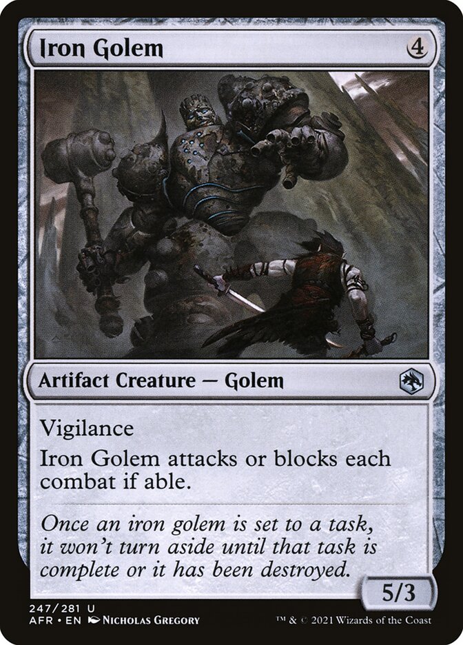 Iron Golem - Foil