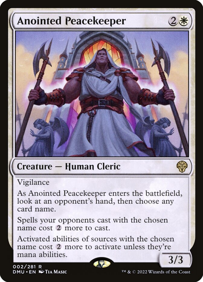 Anointed Peacekeeper - Foil