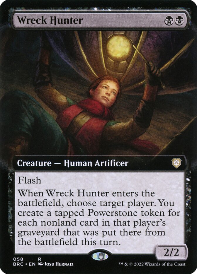 Wreck Hunter - Extended Art - Foil