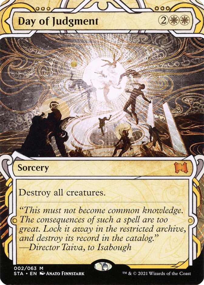 Day of Judgment - Borderless - Foil