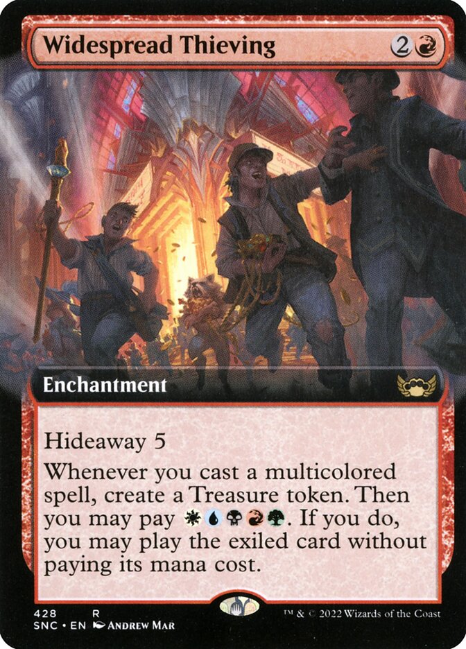 Widespread Thieving - Extended Art - Foil