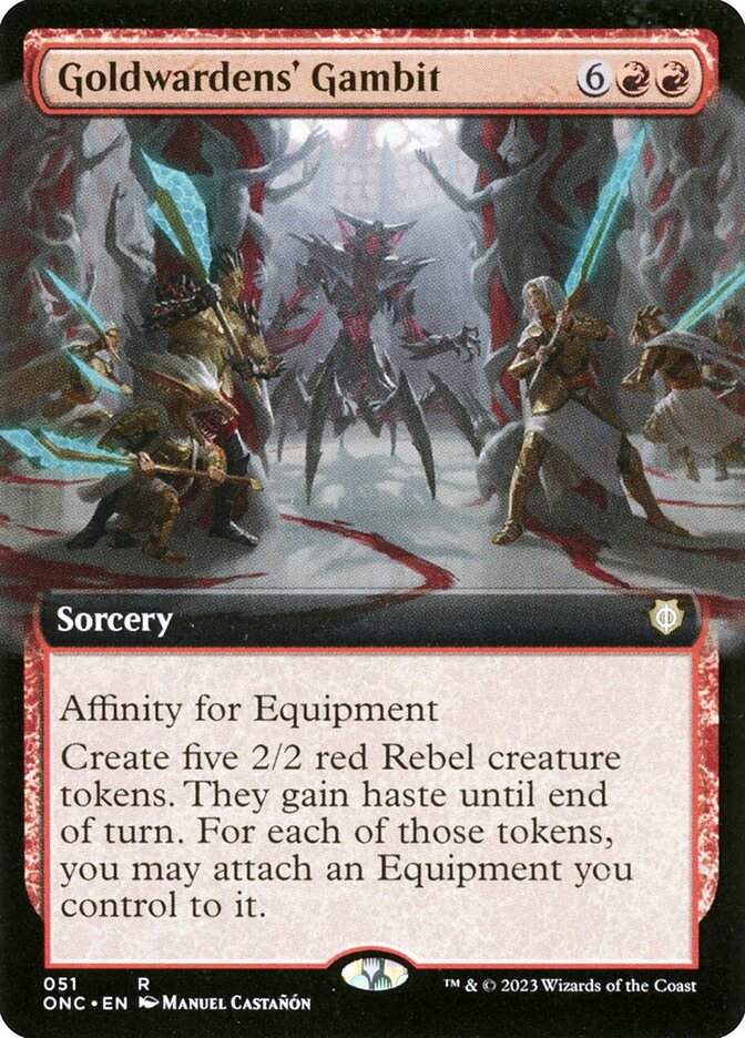 Goldwardens' Gambit - Extended Art