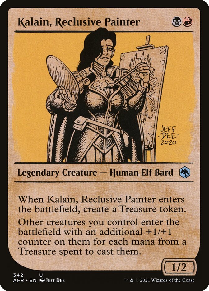 Kalain, Reclusive Painter - Showcase - Foil