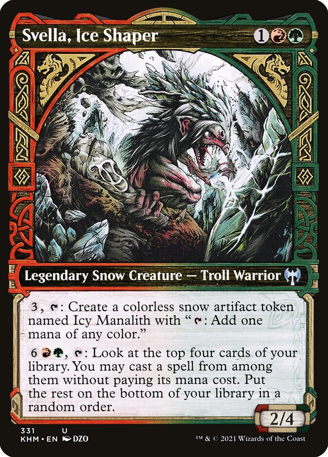 Svella, Ice Shaper - Showcase - Foil