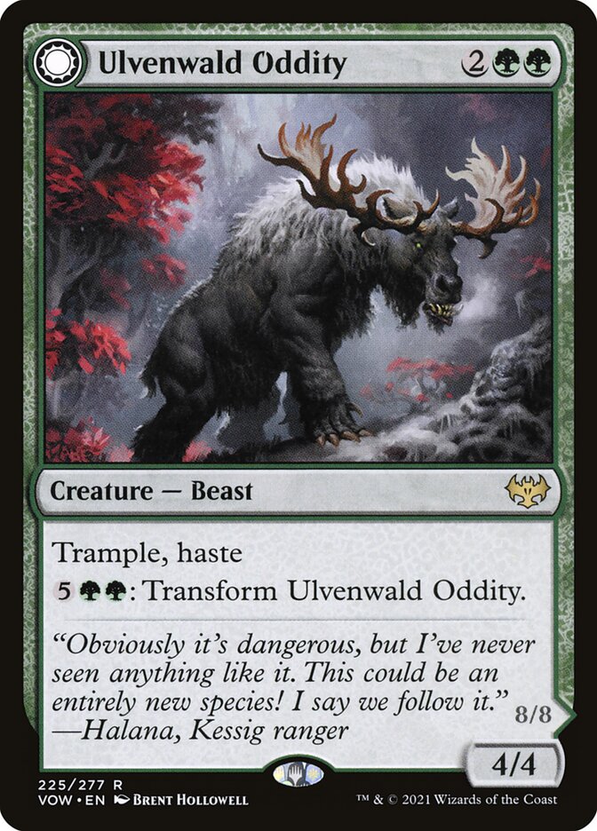 Ulvenwald Oddity // Ulvenwald Behemoth - Foil