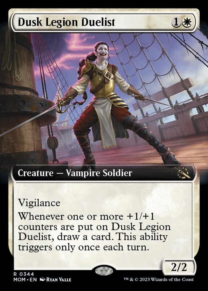 Dusk Legion Duelist - Extended Art - Foil