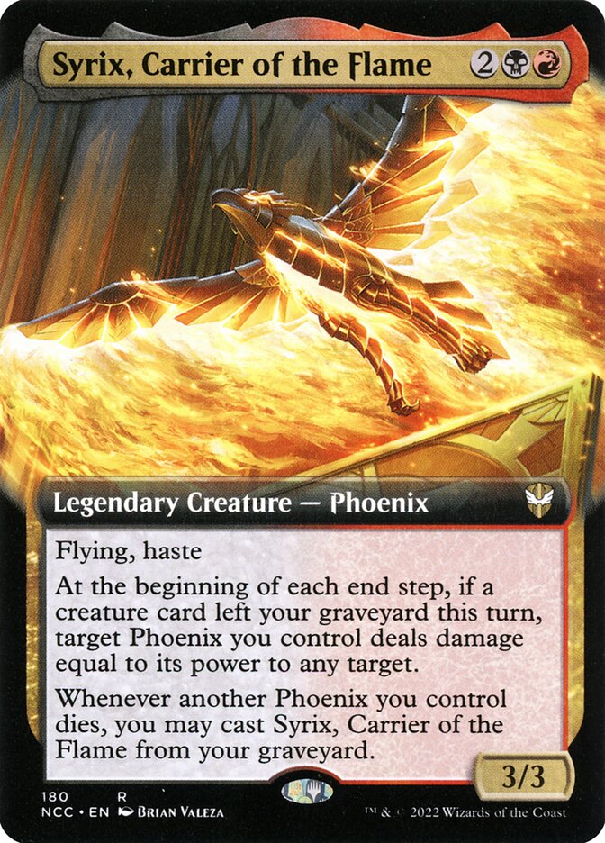 Syrix, Carrier of the Flame - Extended Art