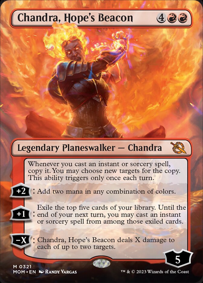 Chandra, Hope's Beacon - Borderless - Foil