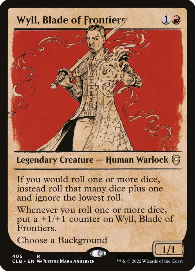 Wyll, Blade of Frontiers - Showcase - Foil