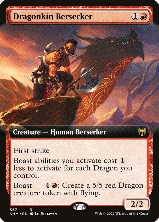 Dragonkin Berserker - Extended Art