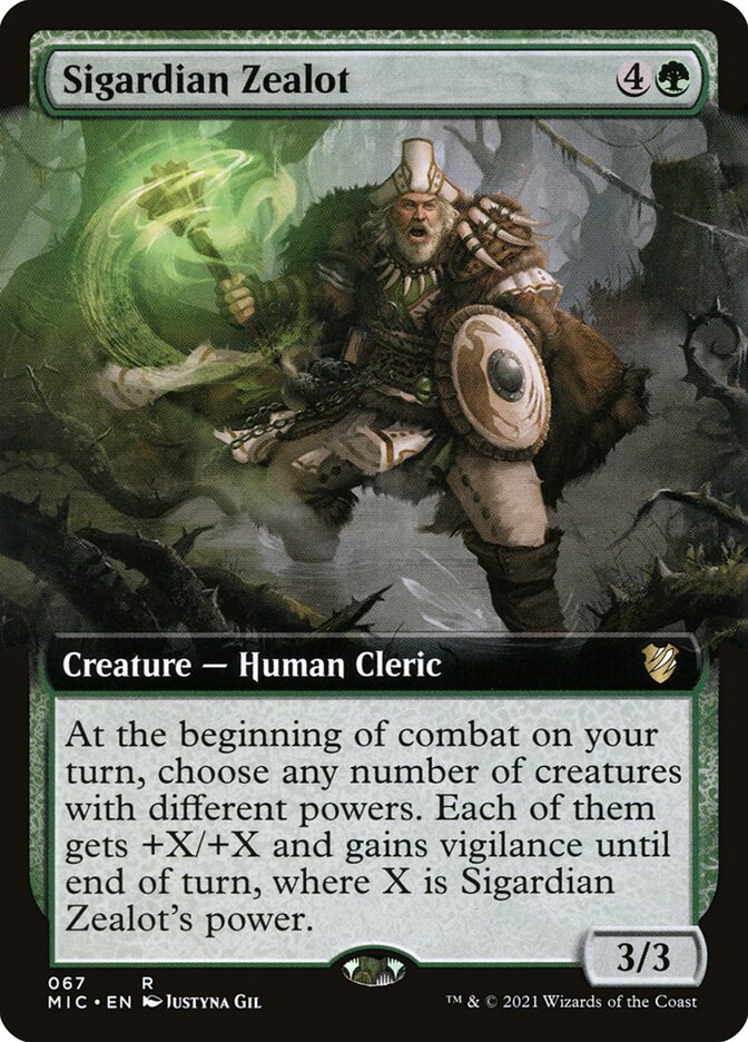 Sigardian Zealot - Extended Art
