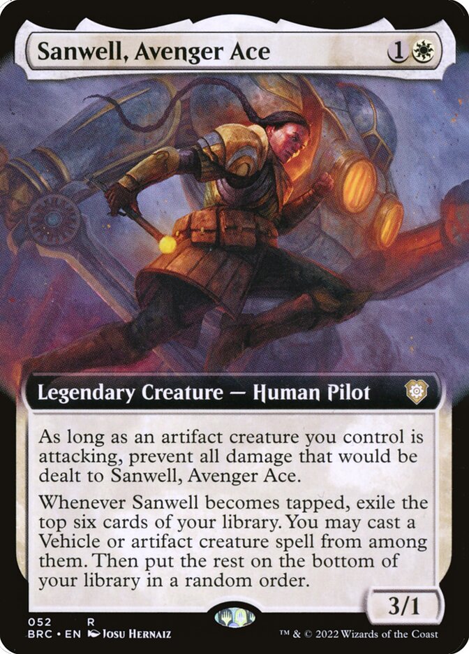 Sanwell, Avenger Ace - Extended Art - Foil