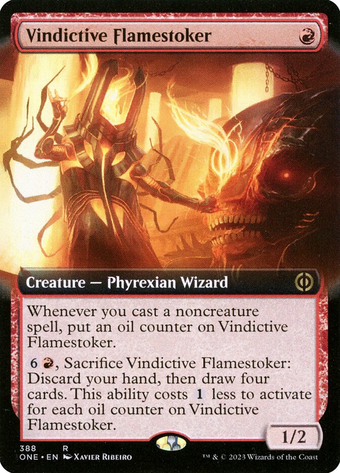 Vindictive Flamestoker - Extended Art - Foil