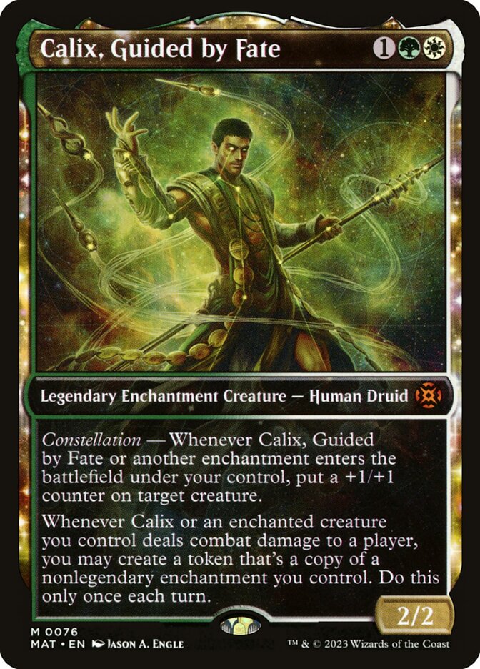 Calix, Guided by Fate - Showcase - Foil