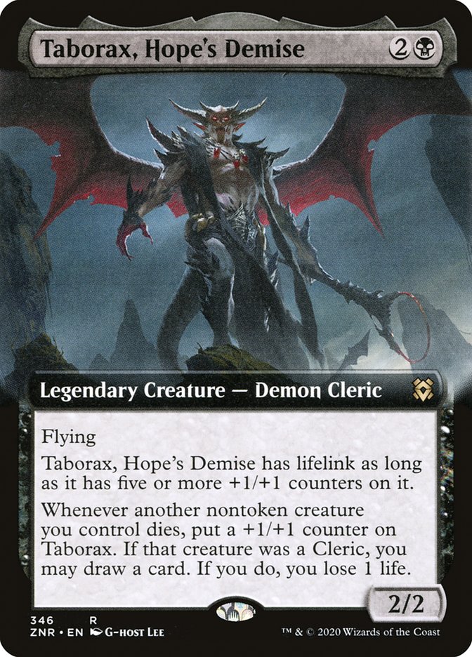 Taborax, Hope's Demise - Extended Art - Foil