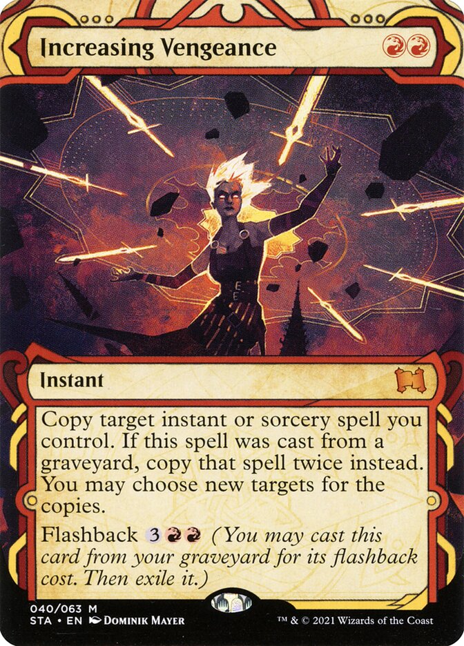 Increasing Vengeance - Borderless - Foil