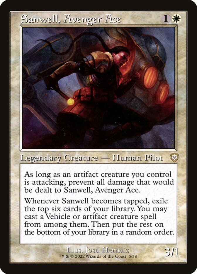 Sanwell, Avenger Ace - Retro Frame