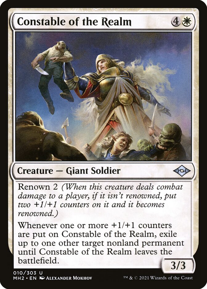 Constable of the Realm - Foil