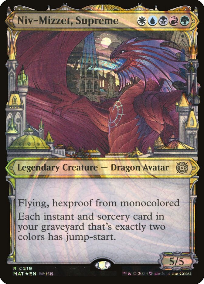 Niv-Mizzet, Supreme - Halo Foil