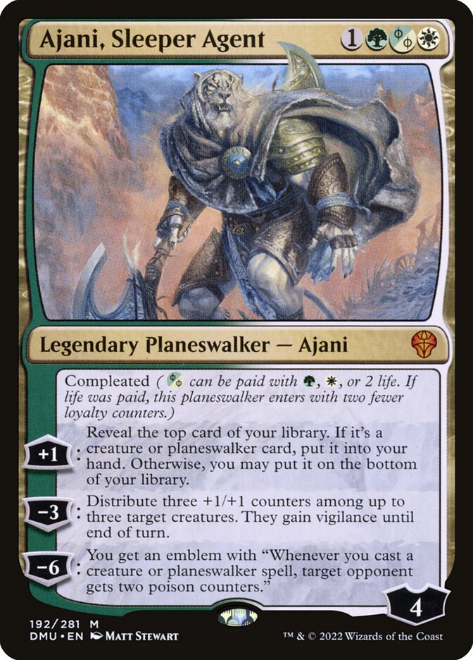 Ajani, Sleeper Agent - Foil