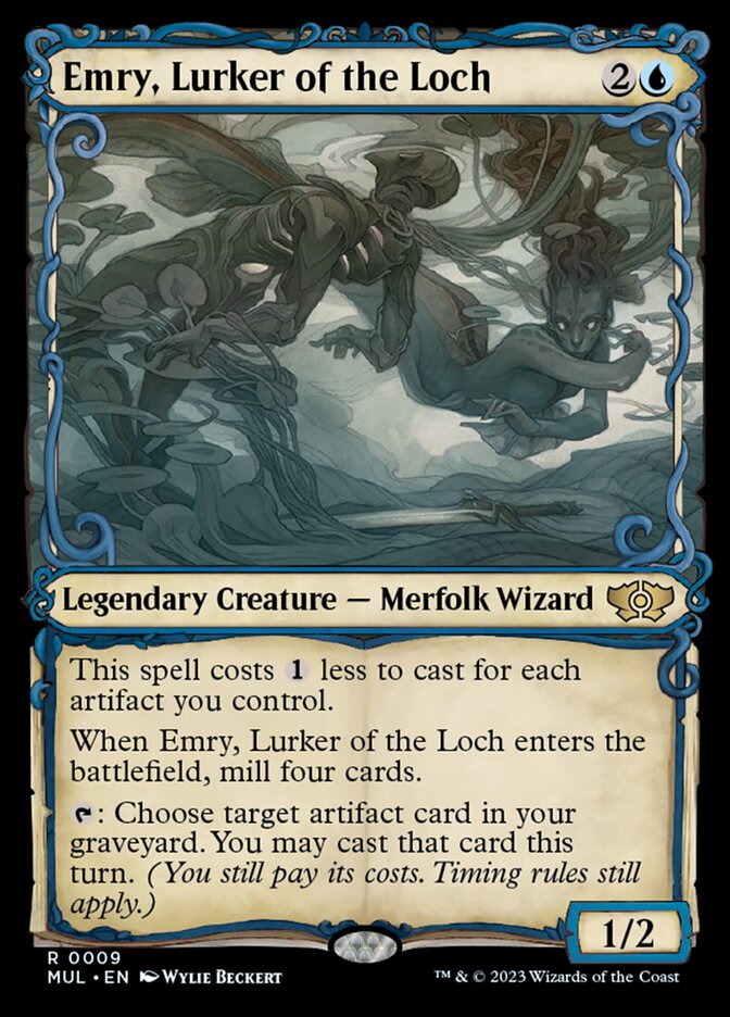 Emry, Lurker of the Loch - Showcase - Foil