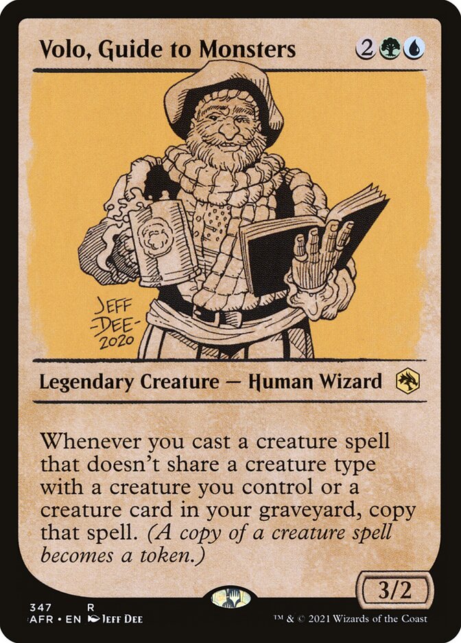 Volo, Guide to Monsters - Showcase - Foil