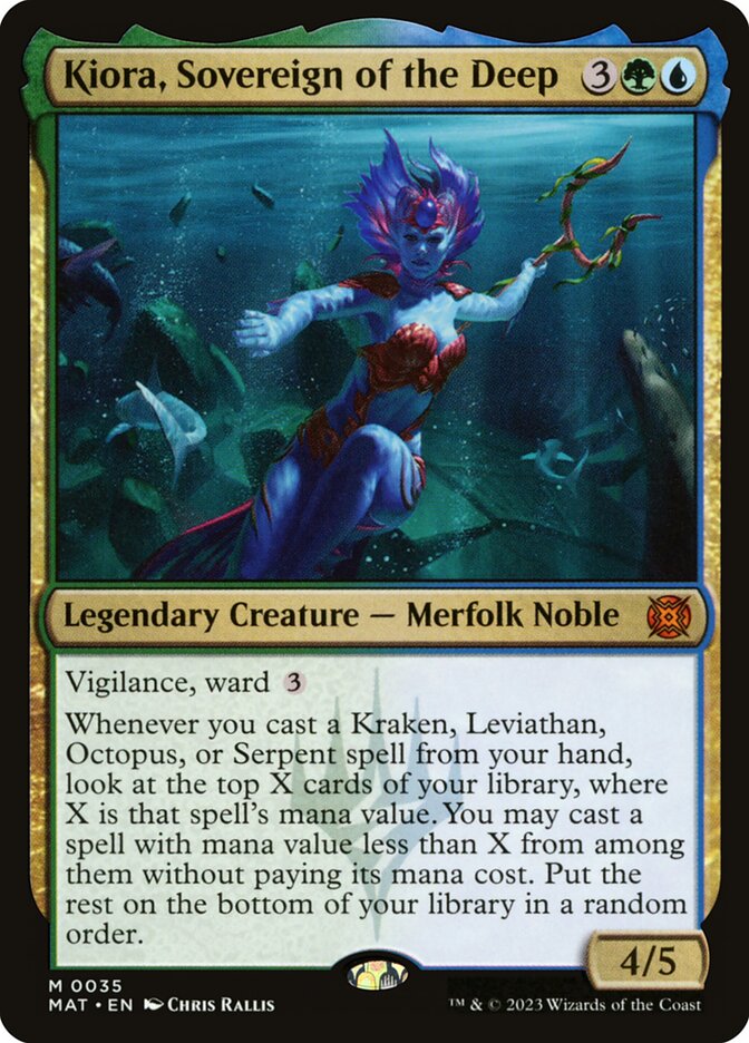 Kiora, Sovereign of the Deep - Foil