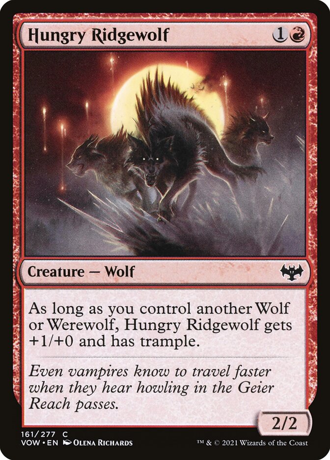 Hungry Ridgewolf - Foil