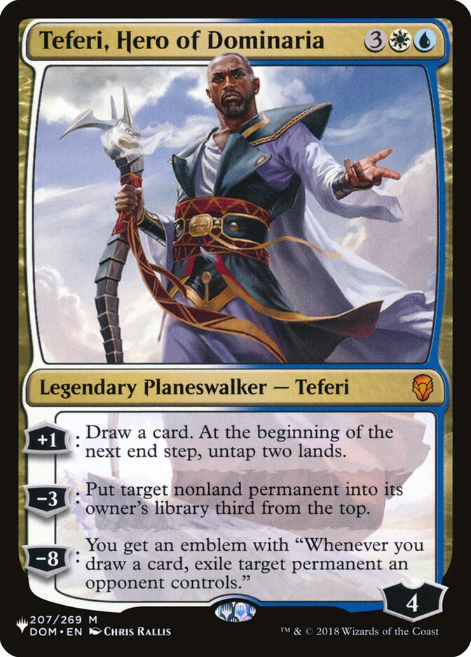 Teferi, Hero of Dominaria - The List