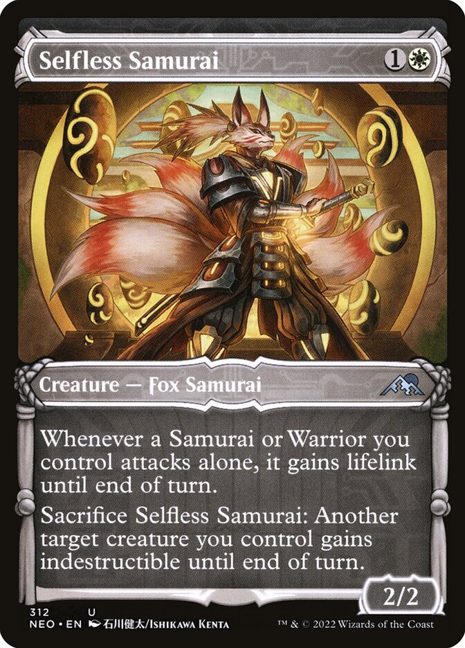Selfless Samurai - Showcase - Foil
