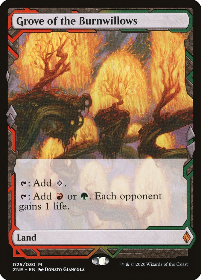 Grove of the Burnwillows - Foil