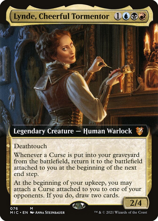 Lynde, Cheerful Tormentor - Extended Art