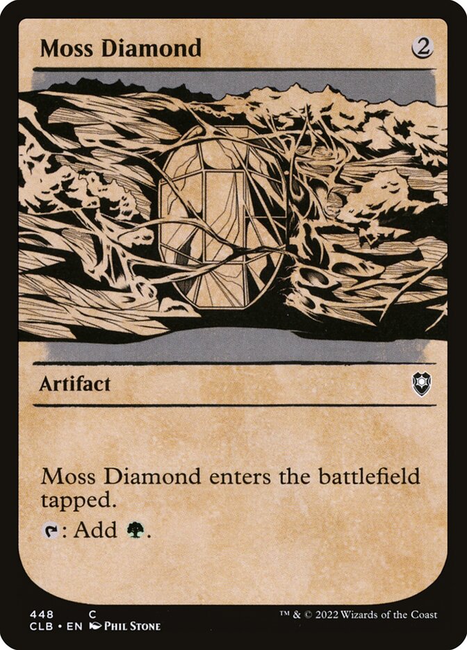 Moss Diamond - Showcase - Foil
