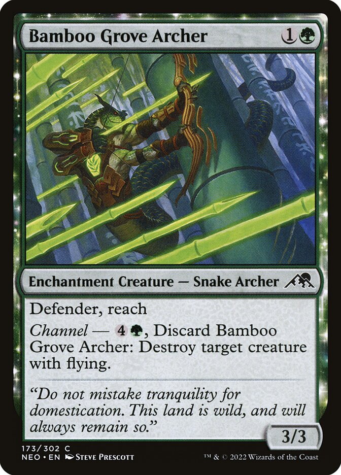Bamboo Grove Archer - Foil