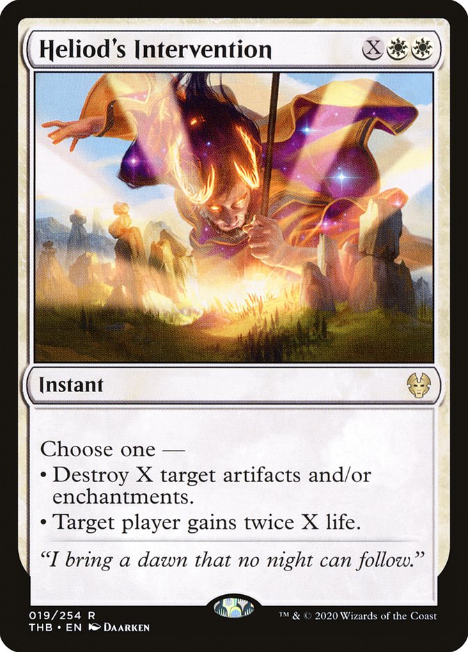 Heliod's Intervention - Foil